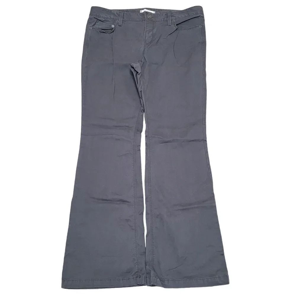 Loft grey bootcut slacks - Picture 2 of 5